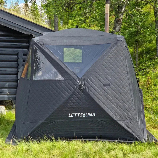Saunatelt Lauvset - pakke med alt du trenger-Saunatelt-Lettsauna-Hyttefeber