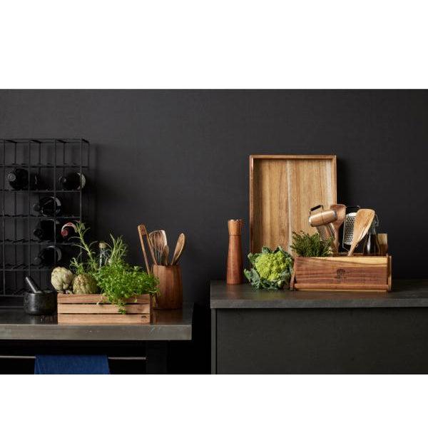 HOLM - Grillpensel 19 x 4 x 1,5 cm - Akasietre-Kjøkkenredskap-HOLM-Hyttefeber