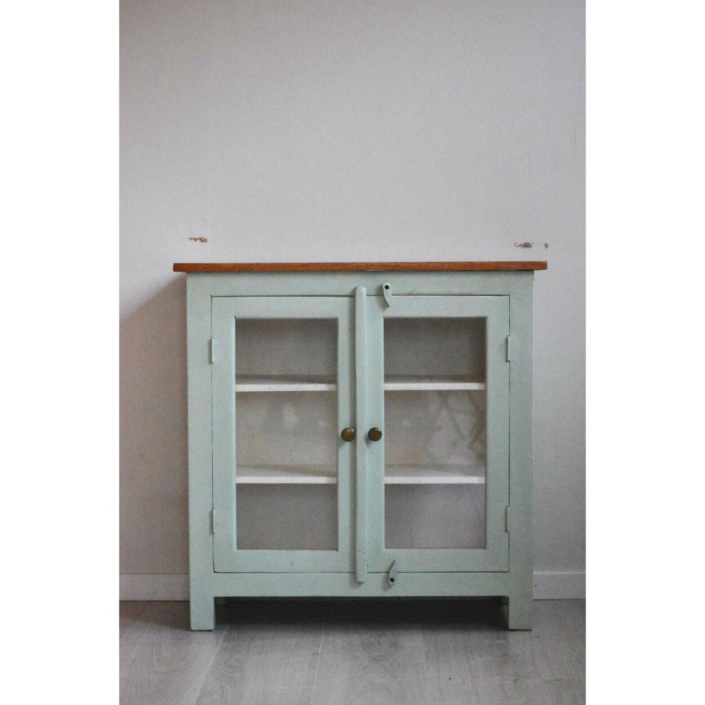 Vintage Skap Lys Grønt 80x35x80cm-Møbler og Bord-Trend Design-Hyttefeber