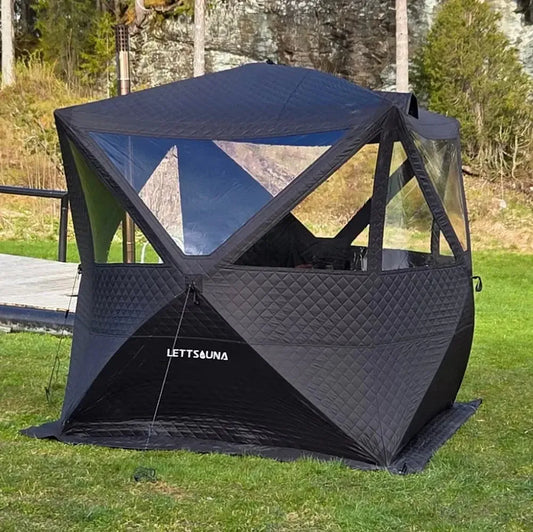 Saunatelt Ellingsvik - pakke med alt du trenger-Saunatelt-Lettsauna-Hyttefeber