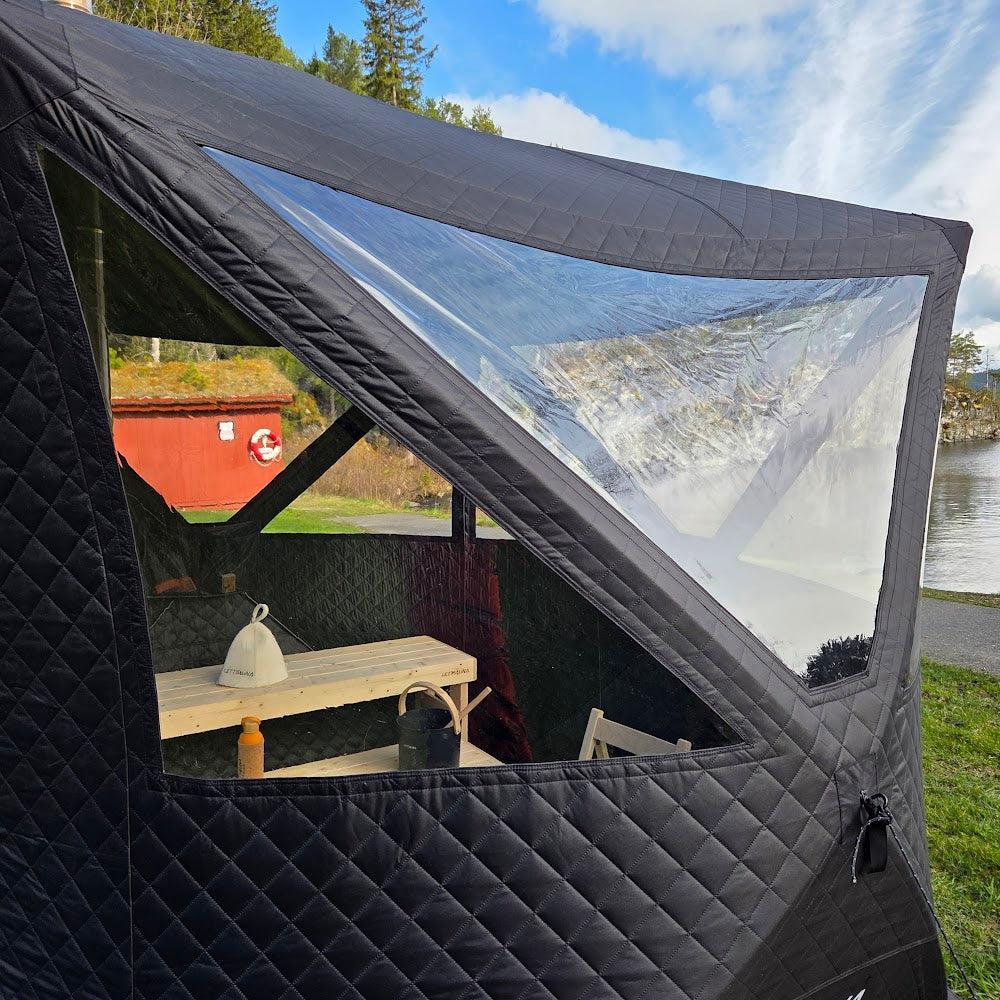 Saunatelt Ellingsvik - pakke med alt du trenger-Saunatelt-Lettsauna-Hyttefeber