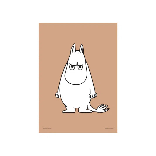Moomin Poster - Mummitrollet - 50x70 cm-Tote Bag-Moomin By NordicBuddies-Hyttefeber