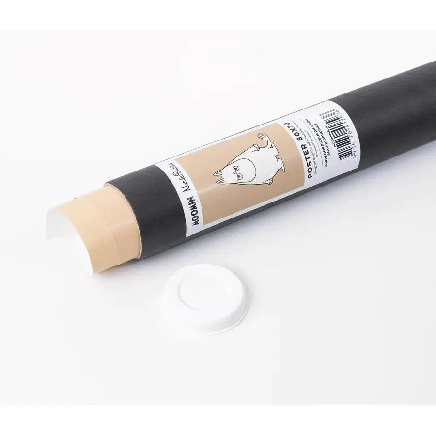 Moomin Poster - Mummitrollet - 50x70 cm-Tote Bag-Moomin By NordicBuddies-Hyttefeber