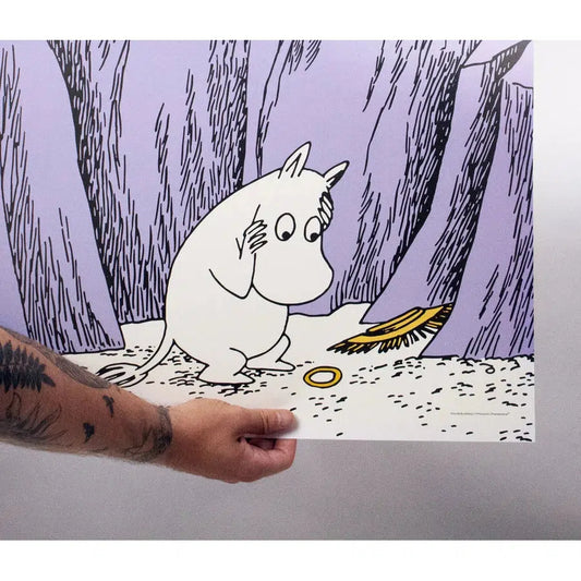 Moomin Poster - Mummitrollet - 50x70 cm-Tote Bag-Moomin By NordicBuddies-Hyttefeber