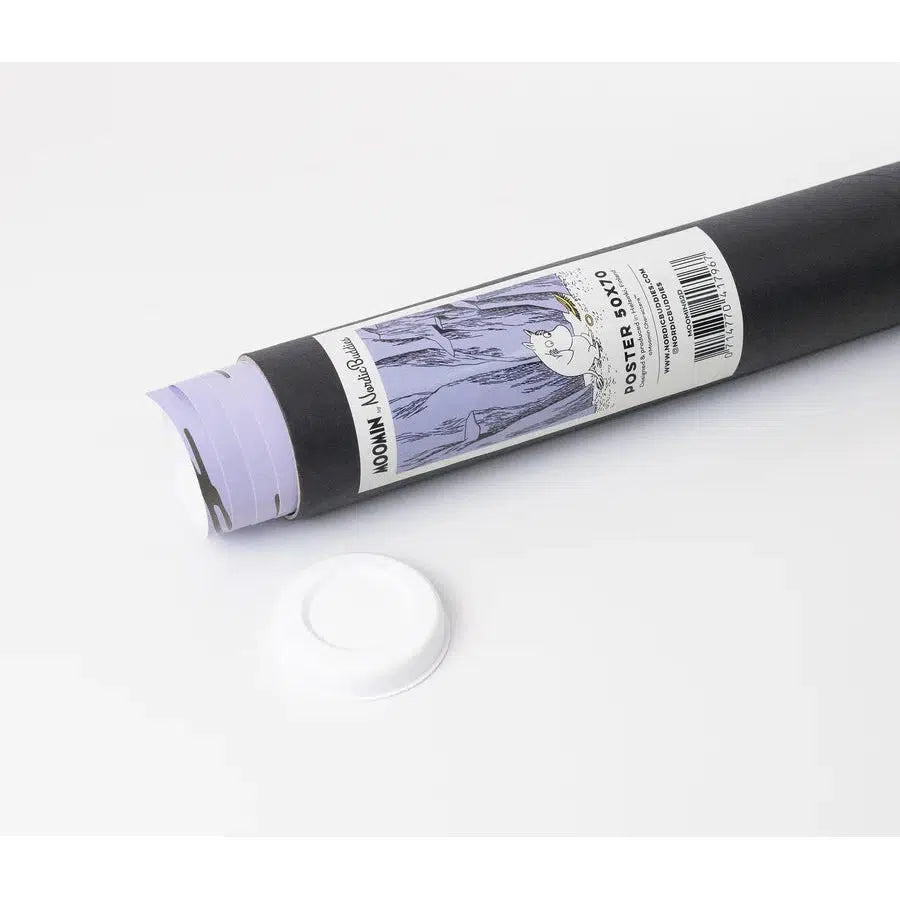 Moomin Poster - Mummitrollet - 50x70 cm-Tote Bag-Moomin By NordicBuddies-Hyttefeber