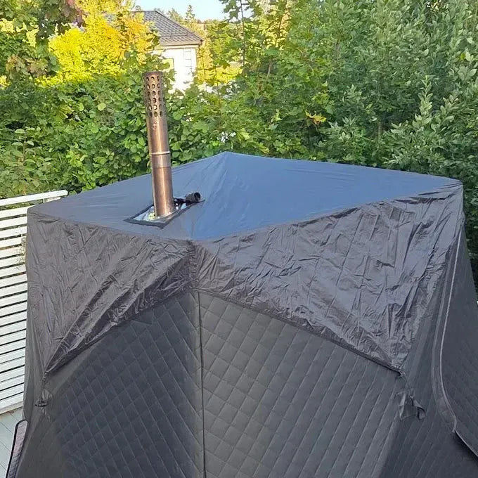 Regntrekk til Saunatelt Lauvset-Saunatelt-Lettsauna-Hyttefeber