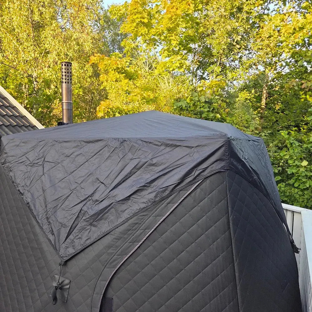 Regntrekk til Saunatelt Lauvset-Saunatelt-Lettsauna-Hyttefeber