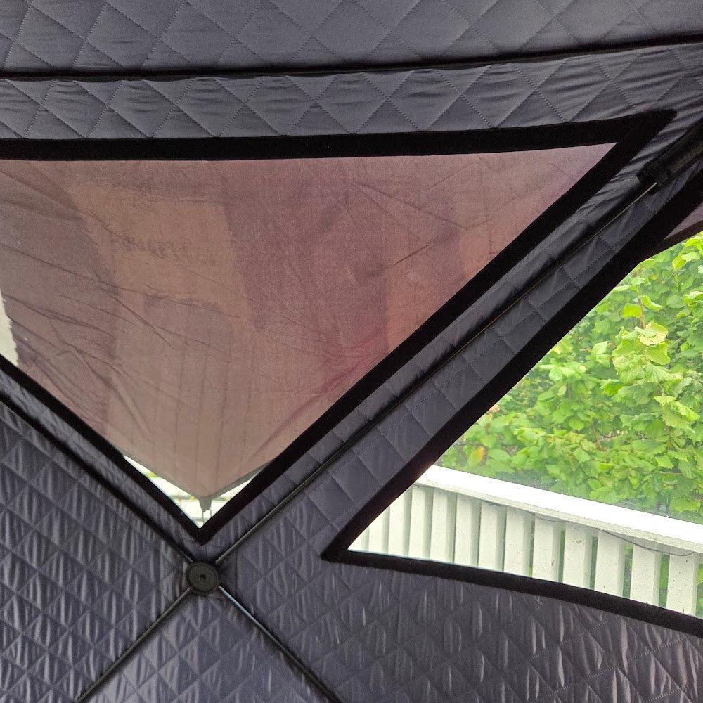 Regntrekk til Saunatelt Lauvset-Saunatelt-Lettsauna-Hyttefeber