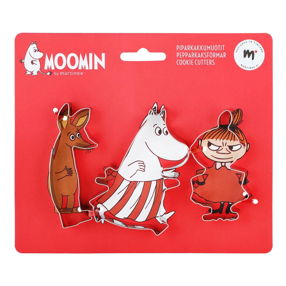 Mummi Pepperkakeformer - Sett med 3 stk-Til Bakingen-Moomin-Hyttefeber