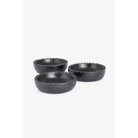 Halvor Bakke - Treskåler - Lesotho - Ø 13cm (3pk)-Treservise-Lama-Hyttefeber