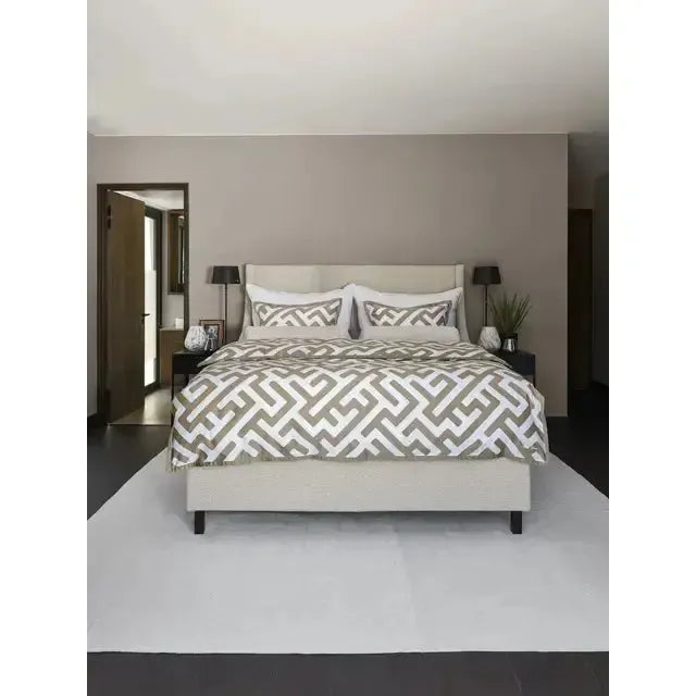 Halvor Bakke - Bedtime Story - sengesett Anura - Beige / pure cashmere-Sengesett-NorviGroup-Hyttefeber