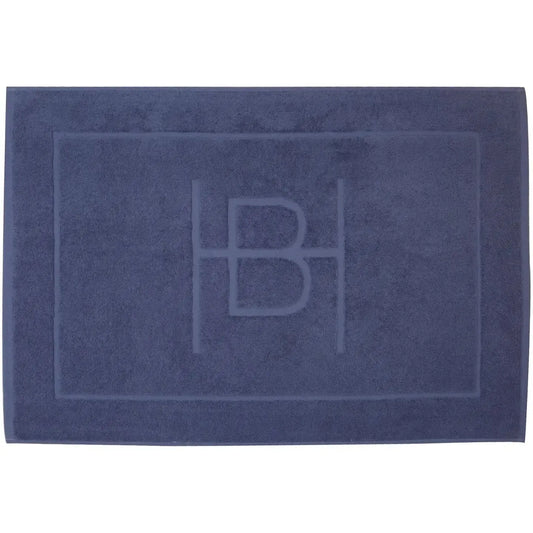Halvor Bakke - Clifton Badematte - Blå / Midnight Blue - 60x90-Badematte-NorviGroup-Hyttefeber