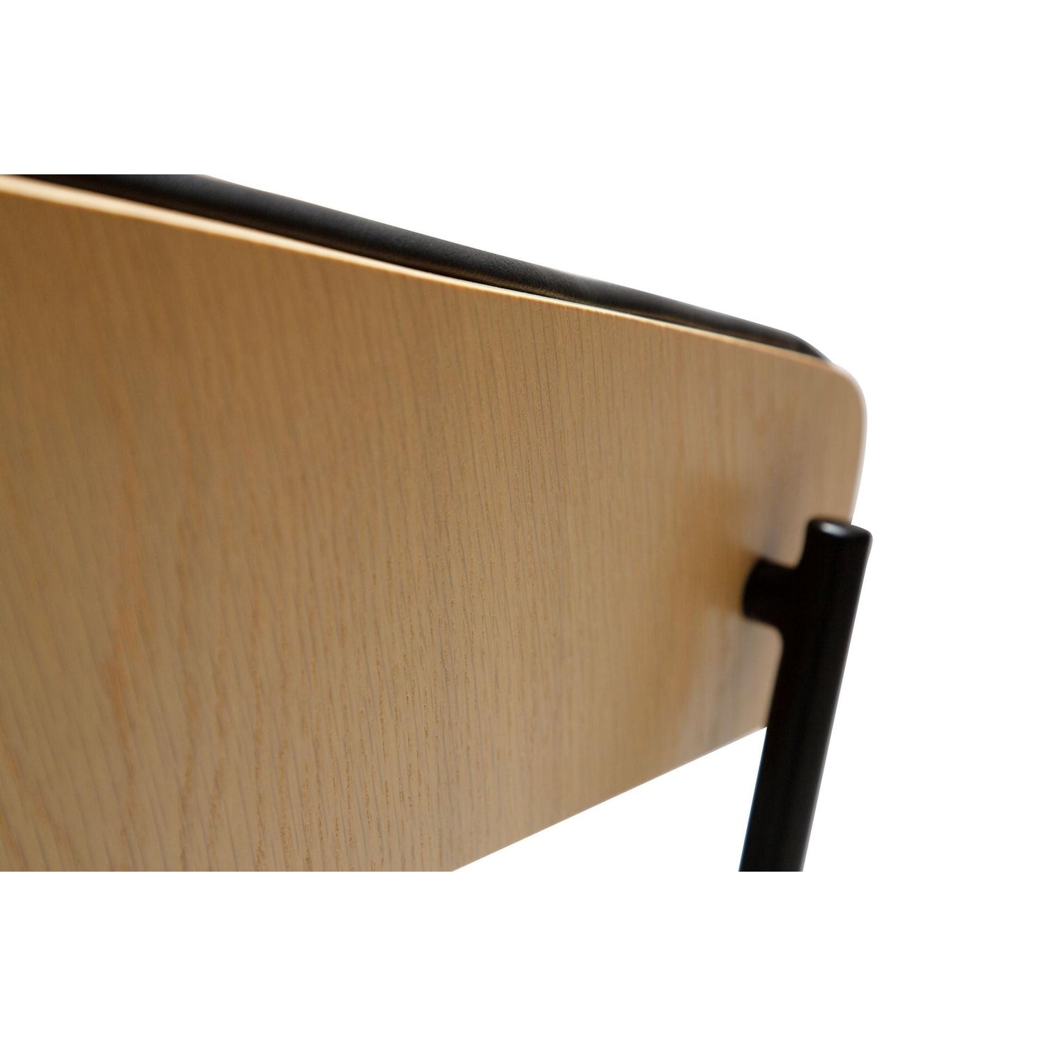 Dan-Form - Crib spisestol i finèr og kunstskinn - 2 stk-Møbler og Bord-Interio-Hyttefeber