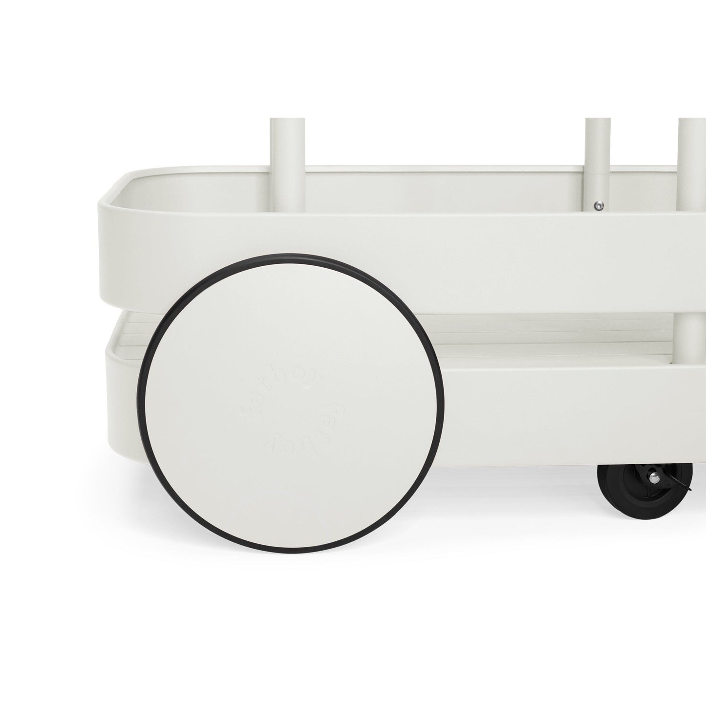 Fatboy® Jolly Trolley Bar trolleys - Light Grey-Campingmøbler-Fatboy-Hyttefeber