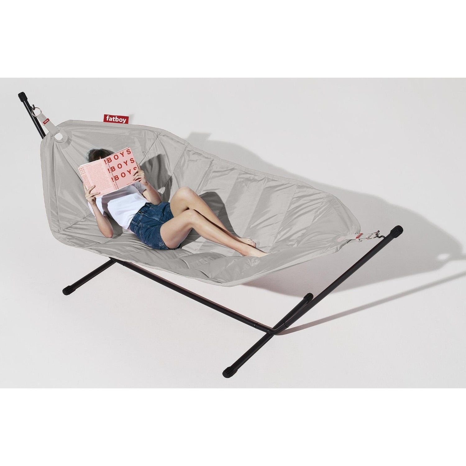 Fatboy® Headdemock (Light Grey) + hodepute + overtrekk-Fatboy-Hyttefeber