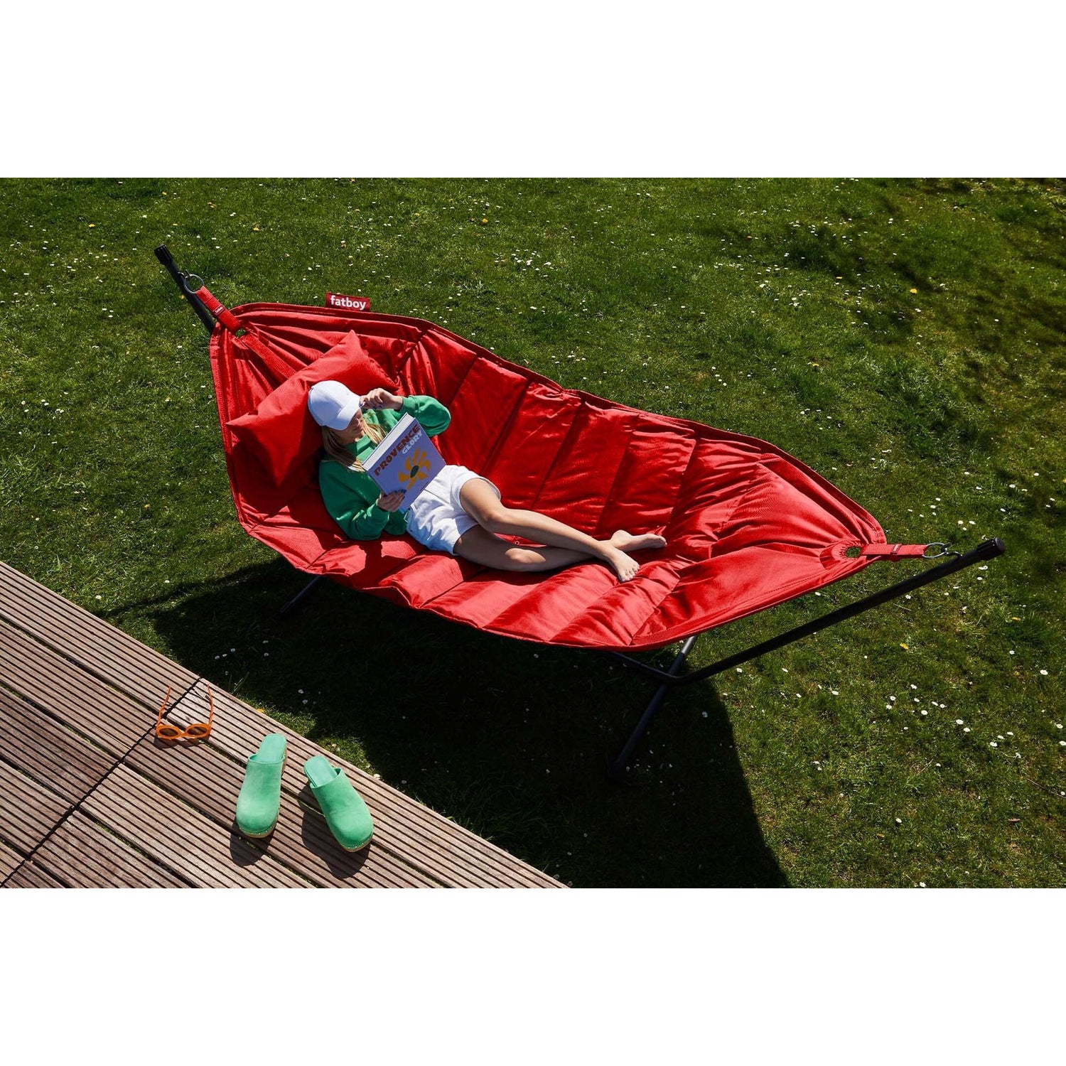 Fatboy® Headdemock (Red) + hodepute + overtrekk-Fatboy-Hyttefeber