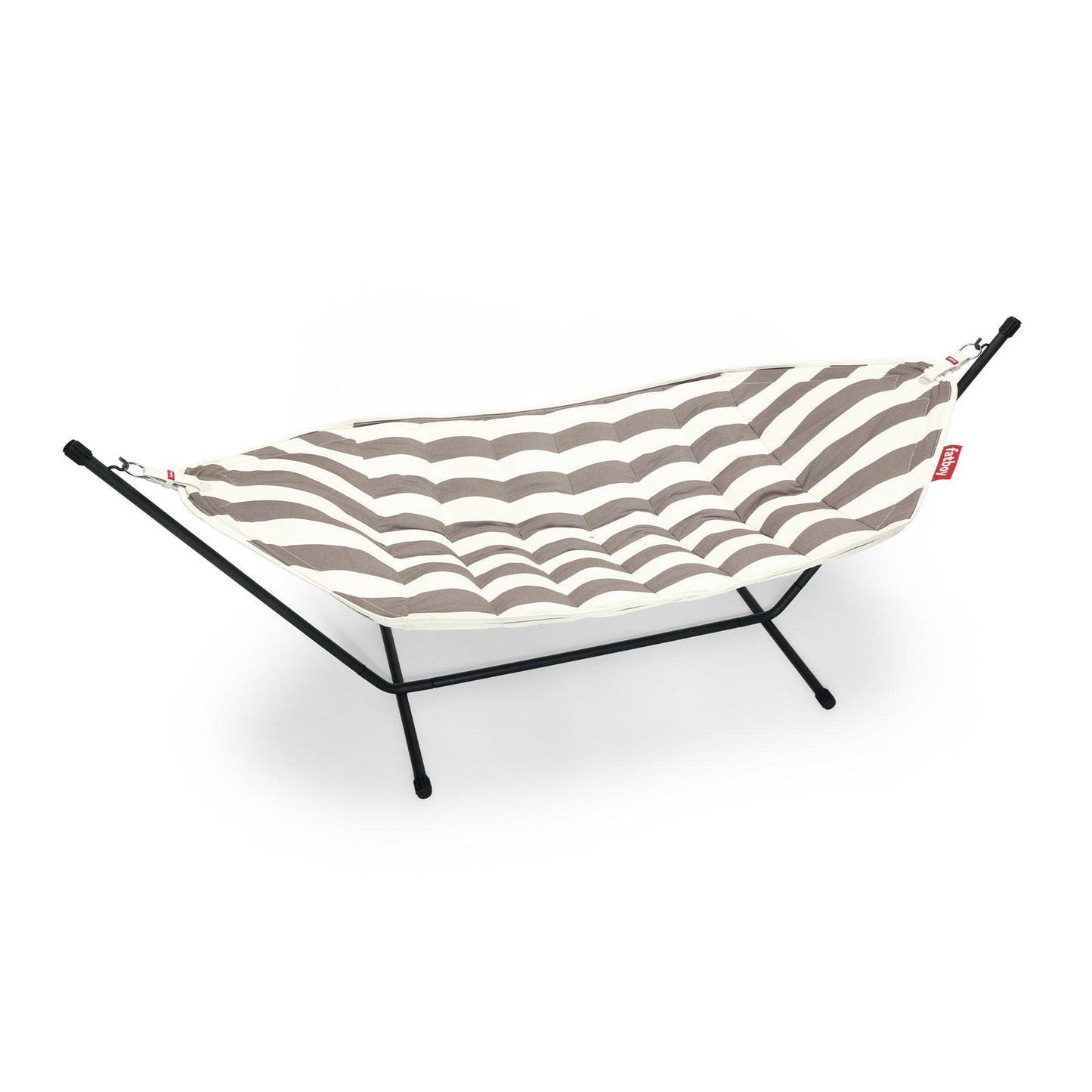 Fatboy® Headdemock Superb Hammock + Hodepute (Stripe Cacao)-Hengekøyer-Fatboy-Hyttefeber