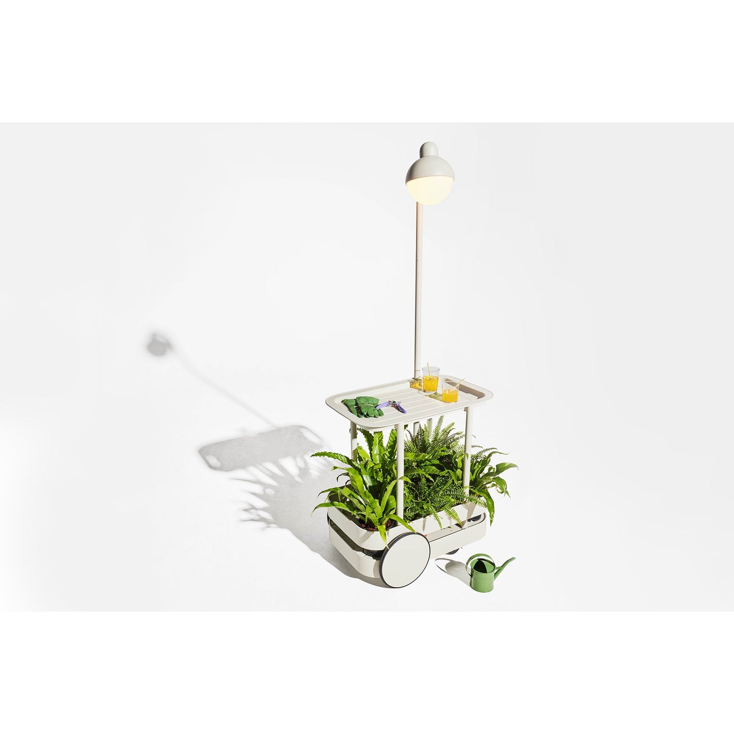 Fatboy® Jolly Trolley Bar trolleys - Light Grey-Campingmøbler-Fatboy-Hyttefeber
