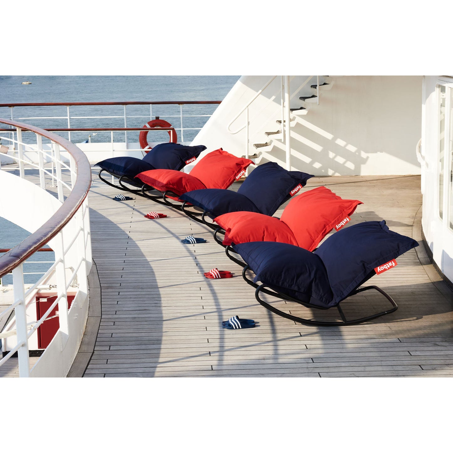 Fatboy® Original Outdoor - Dark Ocean 1-2 pers.-Sittesekker-Fatboy-Hyttefeber
