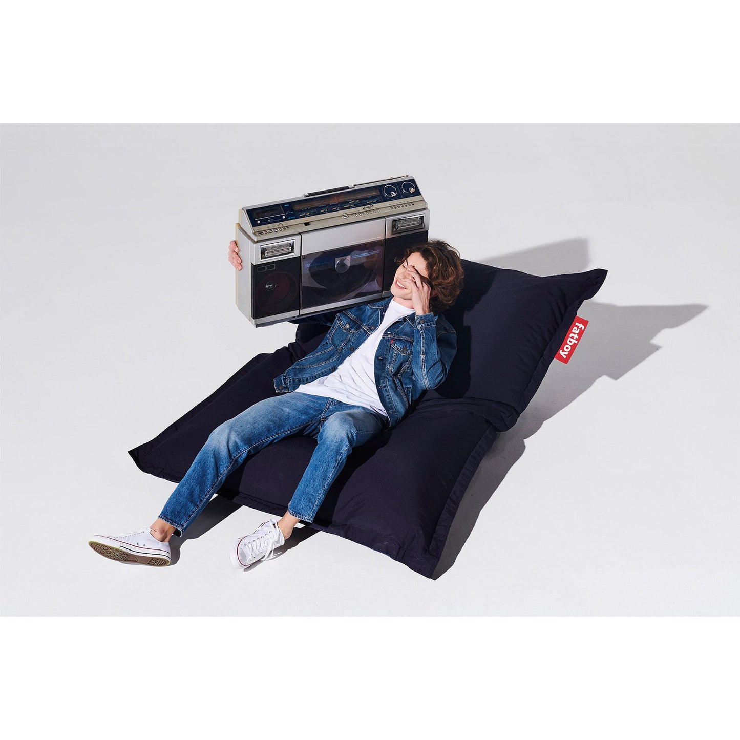 Fatboy® Original Outdoor - Dark Ocean 1-2 pers.-Sittesekker-Fatboy-Hyttefeber