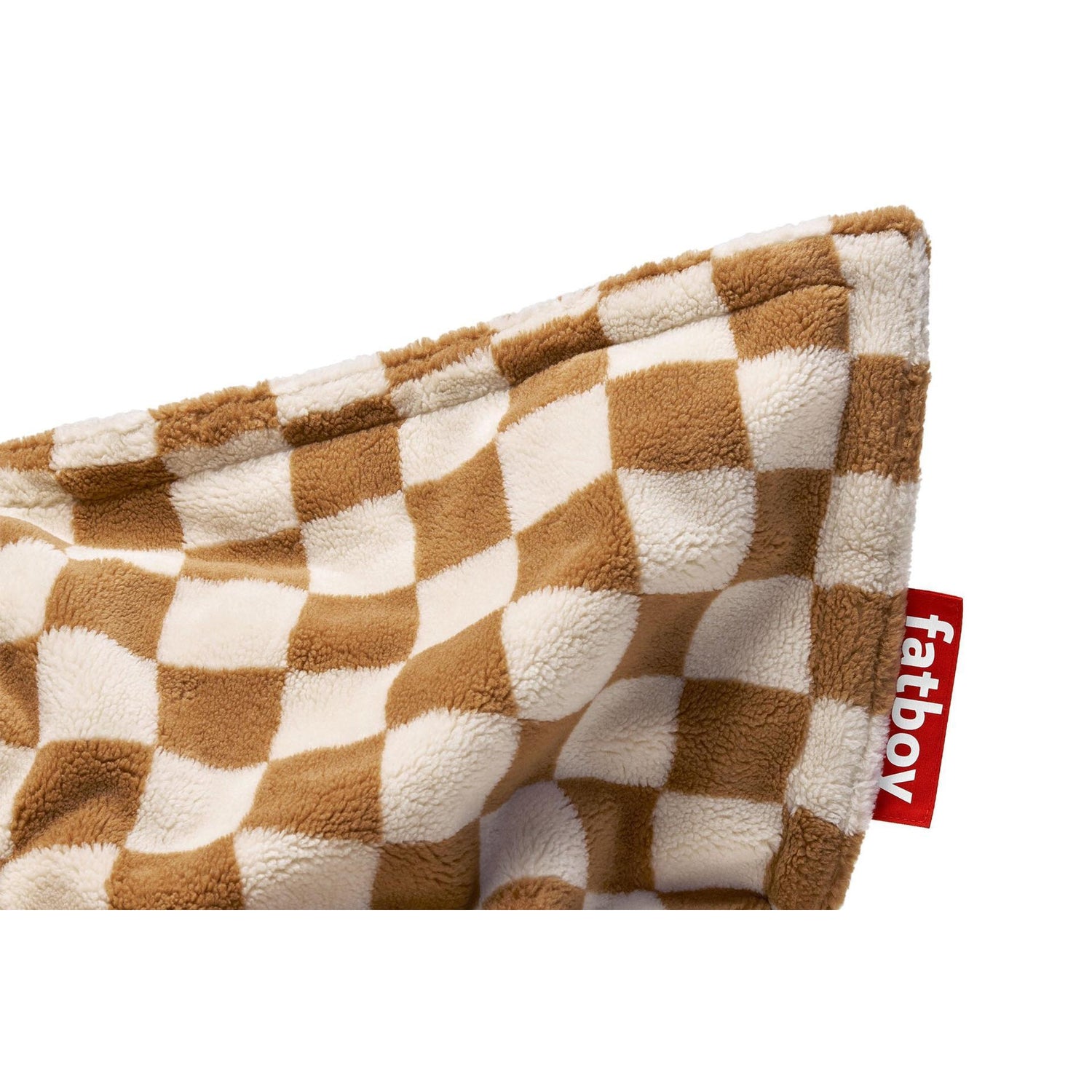 Fatboy® Original Slim Teddy Chess Almond Creme-Sittesekker-Fatboy-Hyttefeber