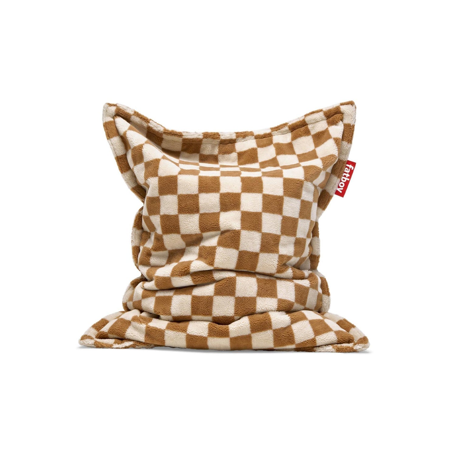 Fatboy® Original Slim Teddy Chess Almond Creme-Sittesekker-Fatboy-Hyttefeber