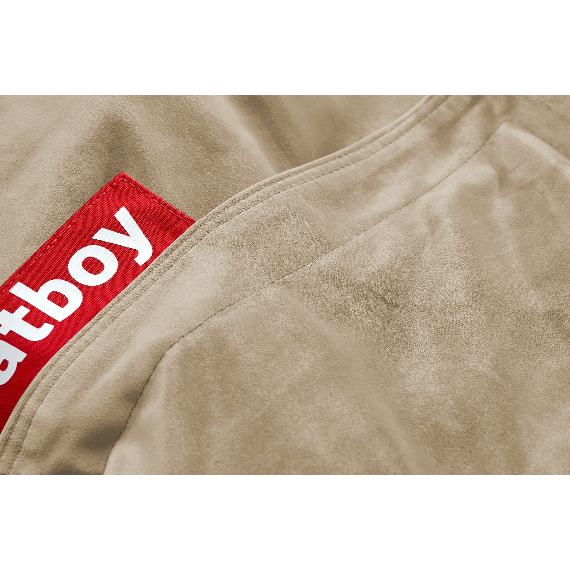 Fatboy® Original Slim Velvet Recycled Camel 1-2 pers.-Sittesekker-Fatboy-Hyttefeber