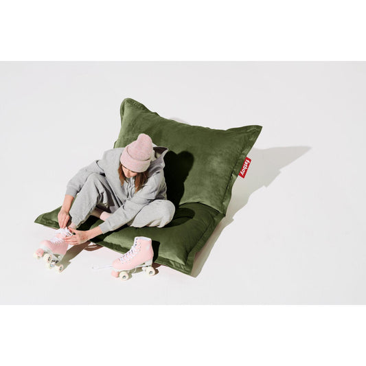 Fatboy® Original Slim Velvet Recycled Deep green-Sittesekker-Fatboy-Hyttefeber