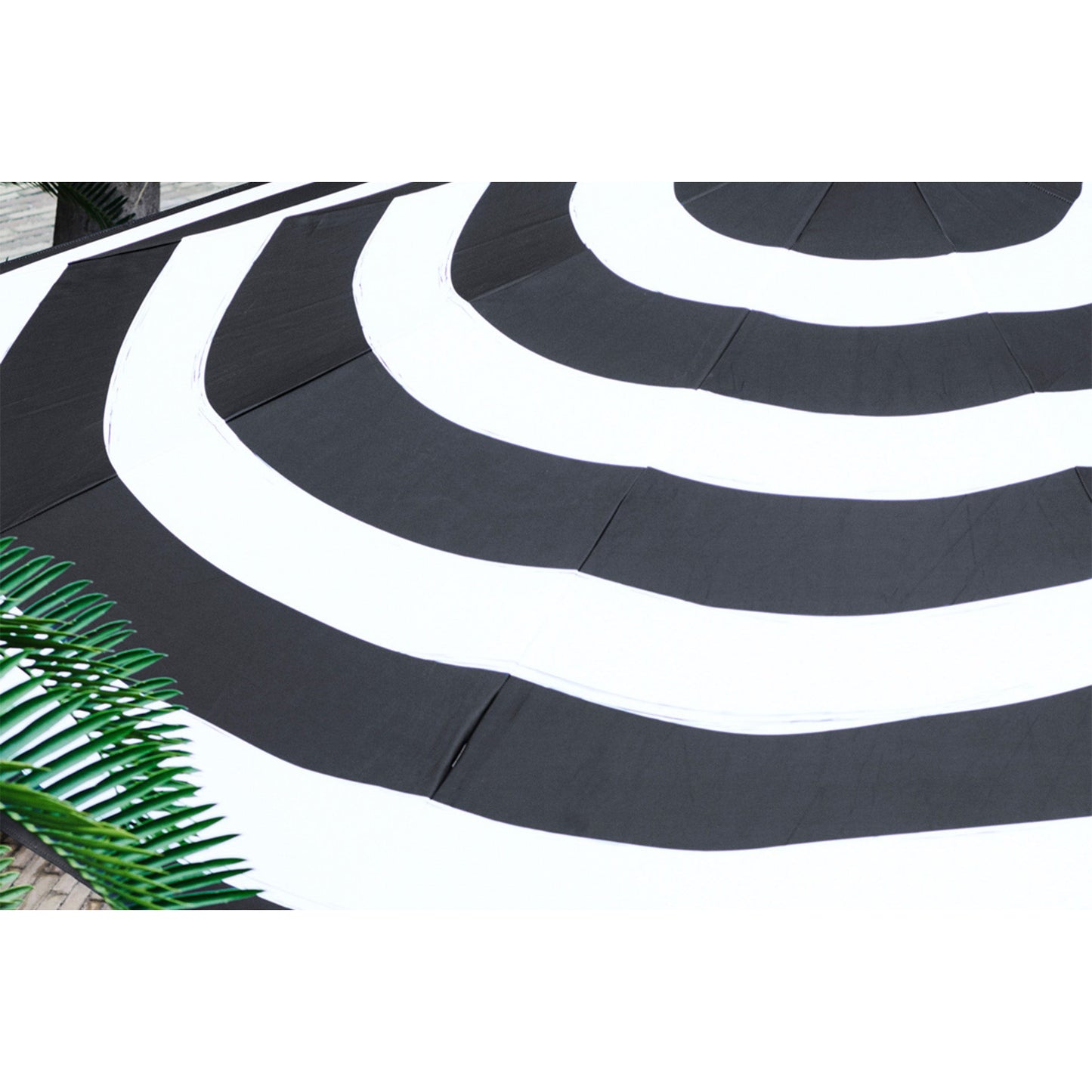 Fatboy® Parasol Ø 350 cm - Stripesol Anthracite-Parasoller-Fatboy-Hyttefeber