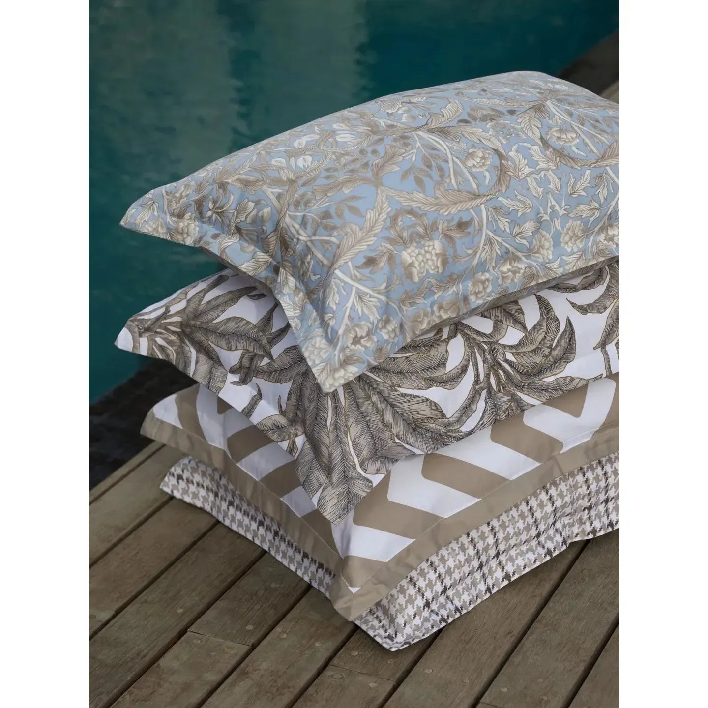Halvor Bakke - Bedtime Story - sengesett Anura - Beige / pure cashmere-Sengesett-NorviGroup-Hyttefeber