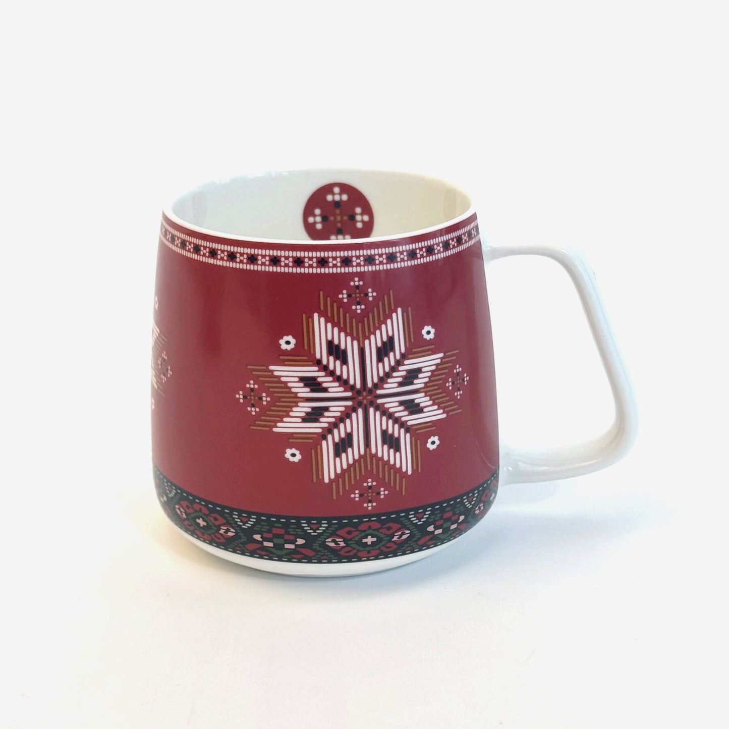 Bunadskopp og gaveeske - Hardangerbunad - 400 ml-Kopp-Norwegian Roots-Hyttefeber