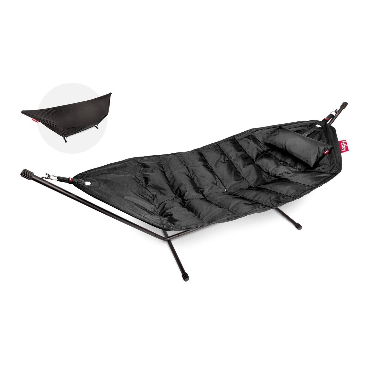 Fatboy® Headdemock (black) + hodepute + overtrekk-Fatboy-Hyttefeber