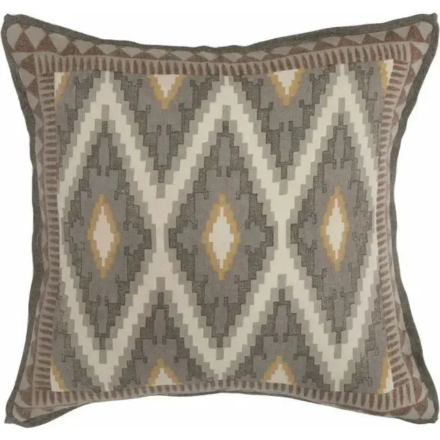 Putetrekk - Rebell Leone - Kelim-inspirert - 50x50-Putetrekk-NorviGroup-Hyttefeber
