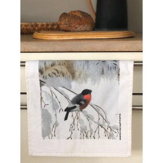 Håndkle Velour 30x50cm - Kittelsen Vintermorgen-Kjøkkenhåndklær-Eyepoc-Hyttefeber