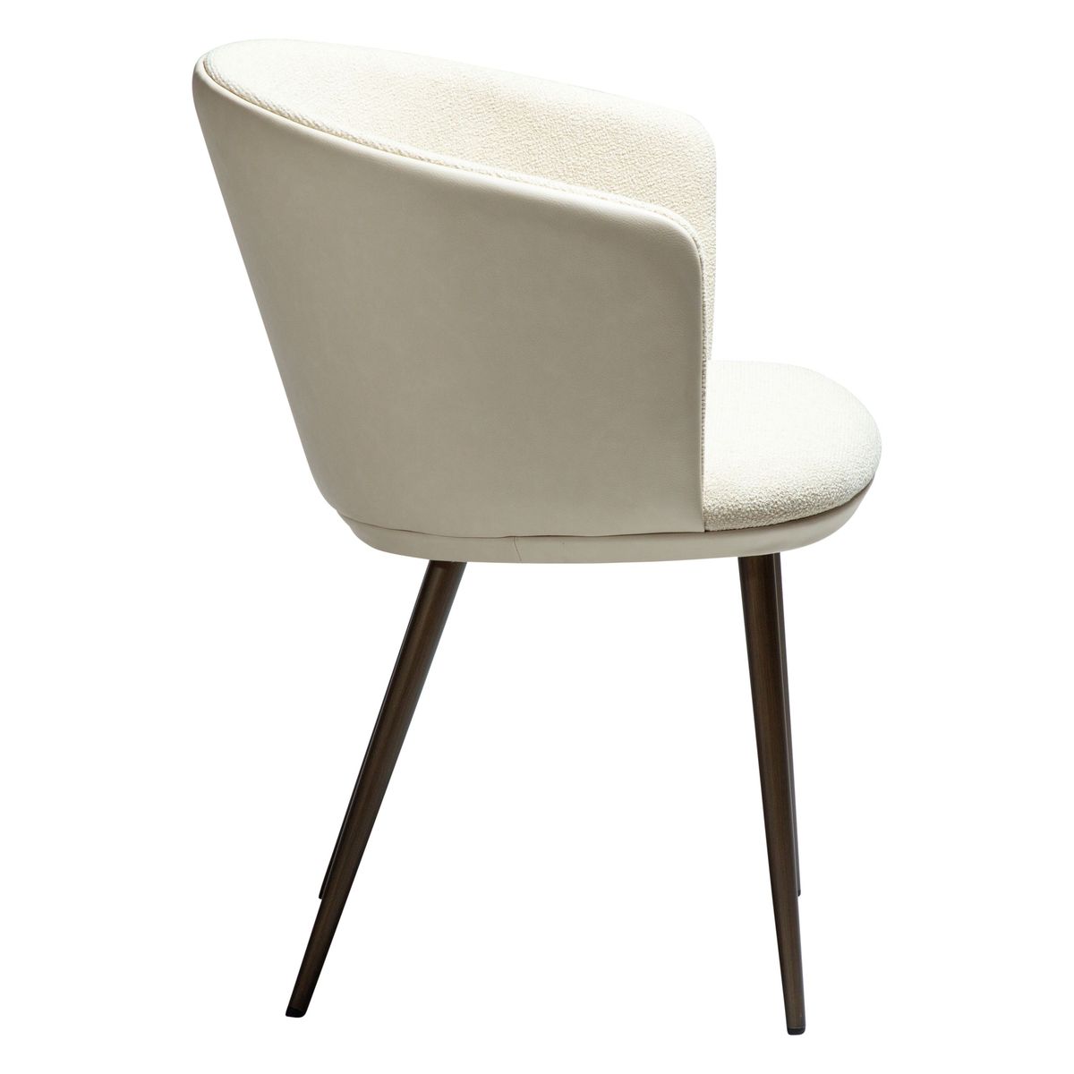 Spisestuestol Dan-Form "Hey" i stoff og kunstskinn (2 stk)-Møbler og Bord-interio-Hyttefeber