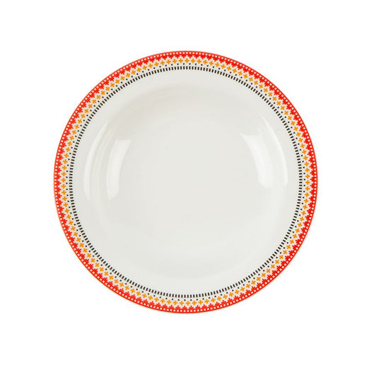 Ingrid - Dyp Tallerken 23cm (Original)-Servise-Porsgrunds Porselænsfabrik-Hyttefeber