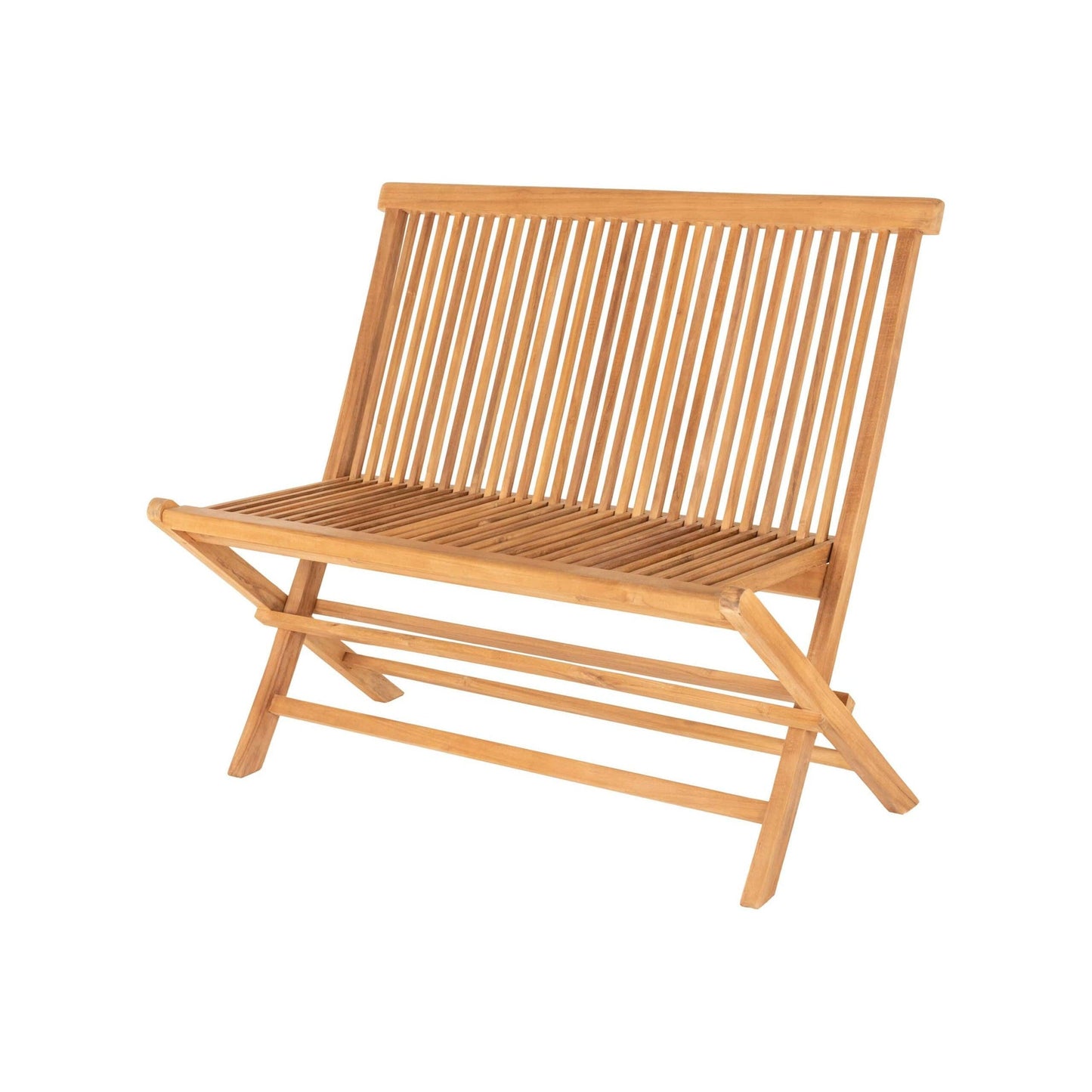 Skagen klappbenk-Utemøbler-Hartman Teak-Hyttefeber