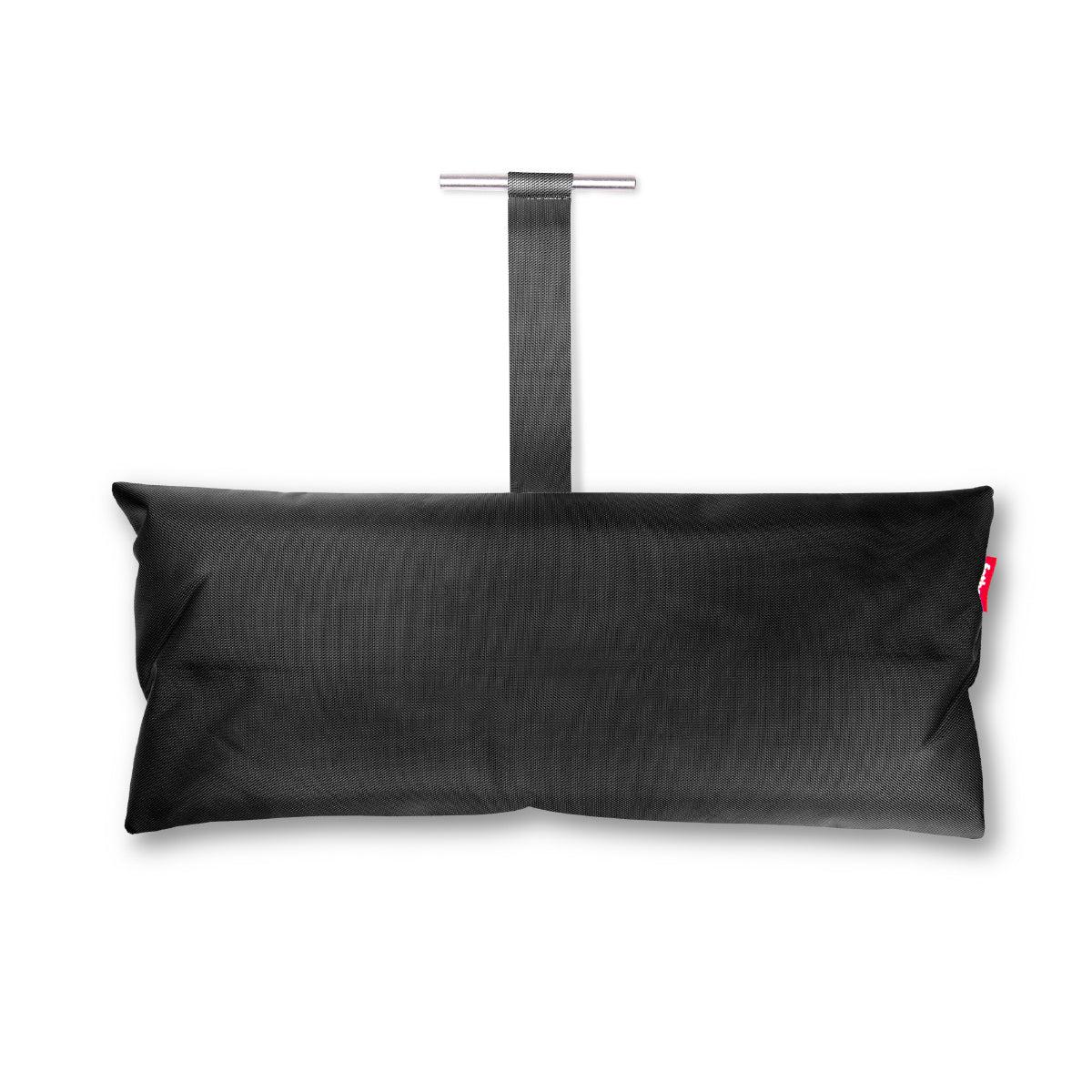 Headdemock Pillow Black-Hagemøbler-Fatboy-Hyttefeber