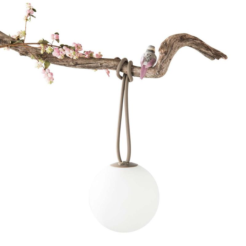 Fatboy Bolleke Oppladbar Lampe (Taupe)-Fatboy-Hyttefeber