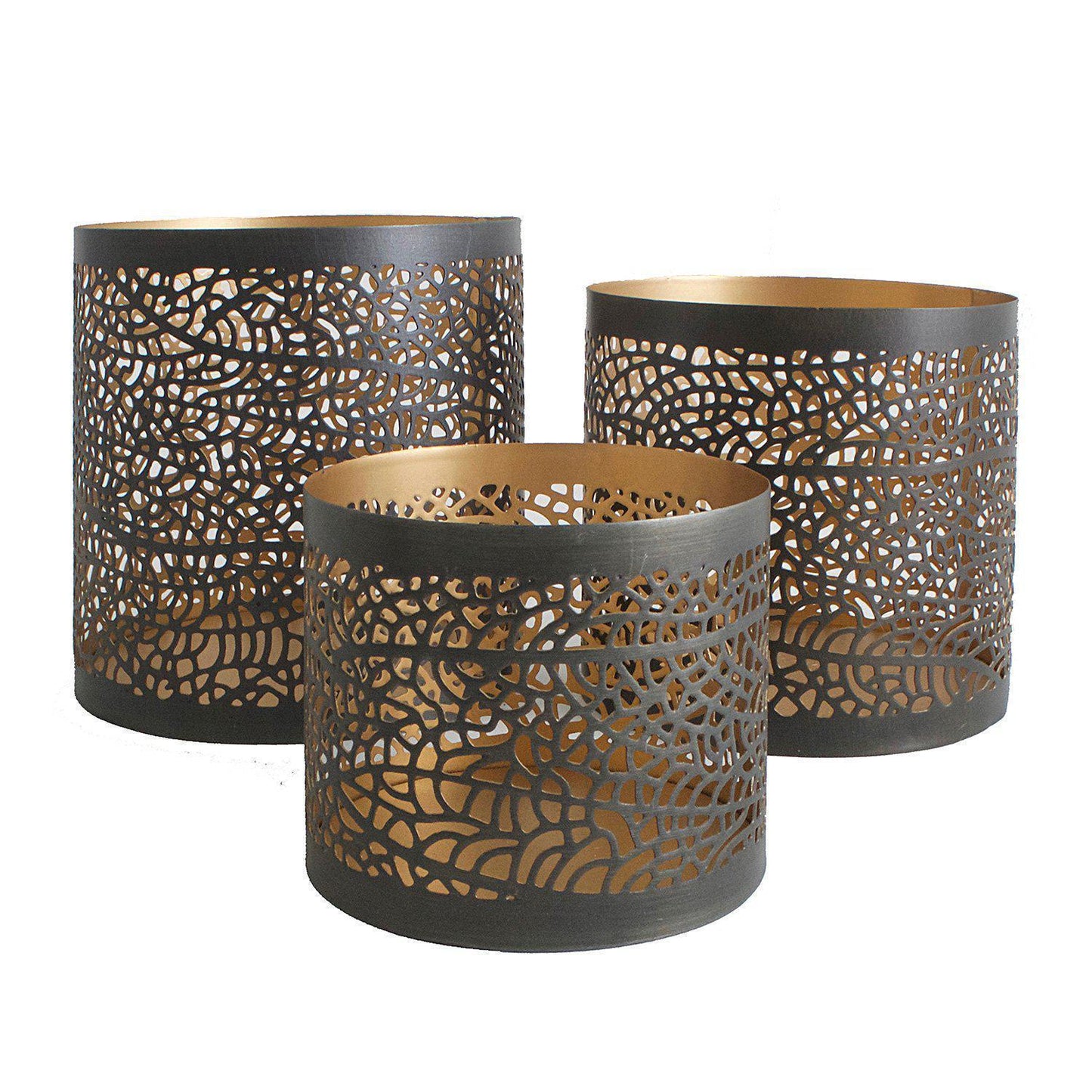 HB Lyslykt sett á 3 (i gaveeske)-Telysholder-Lama-Hyttefeber