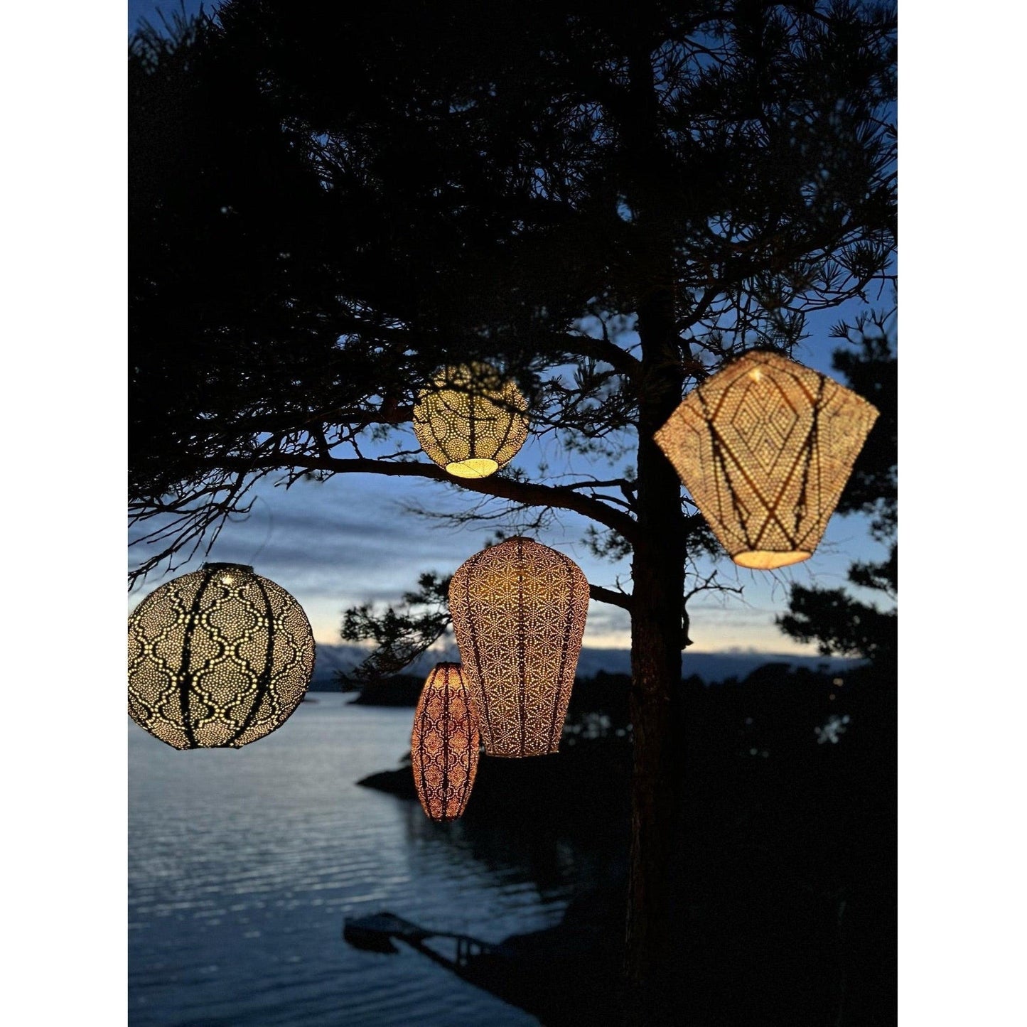 LUMIZ - Ikat - Taupe - Diamond 28-Utebelysning-Lumiz-Hyttefeber