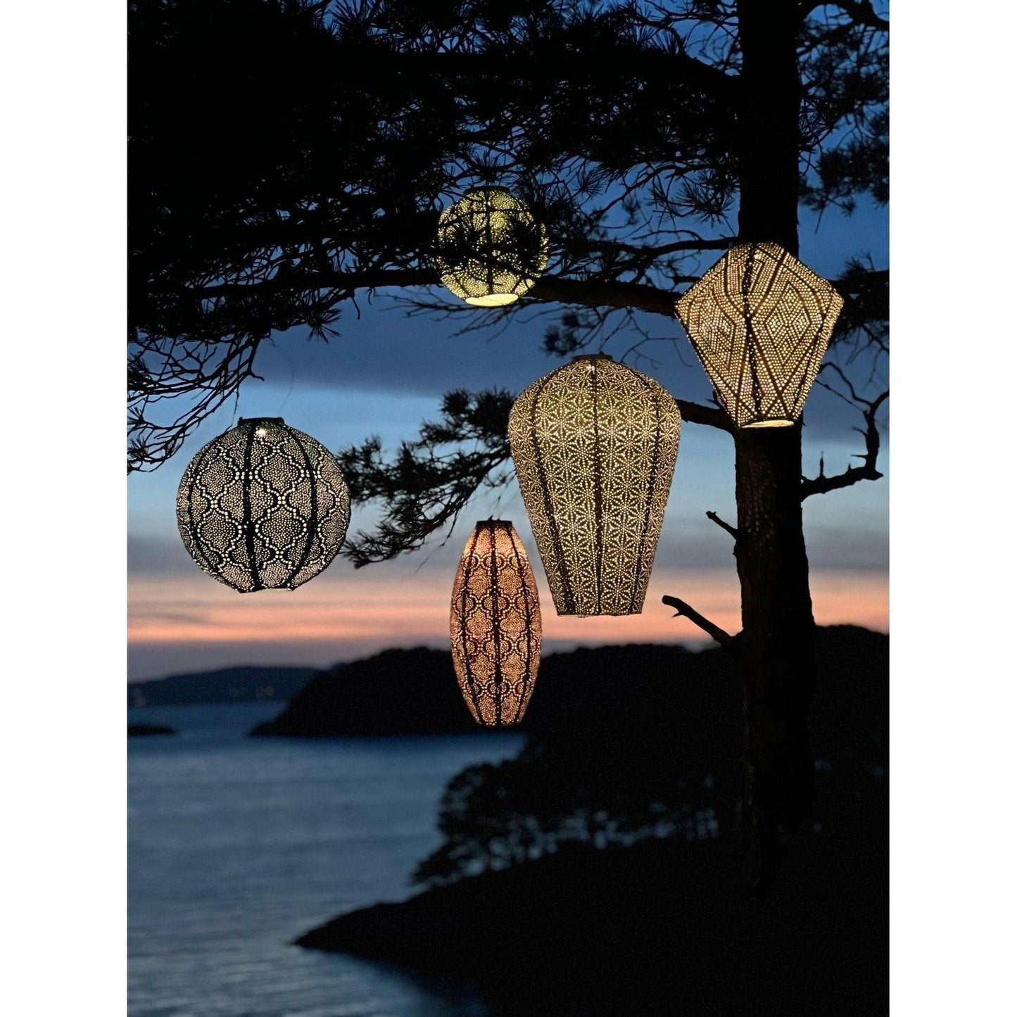 LUMIZ - Ikat - Taupe - Diamond 28-Utebelysning-Lumiz-Hyttefeber