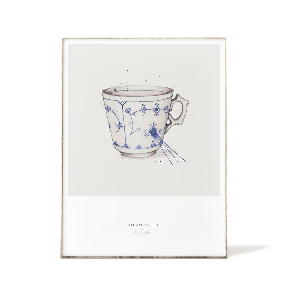 Kunsttrykk 30x40cm "Stråmønster"-Til Veggen-Emmeselle-Hyttefeber