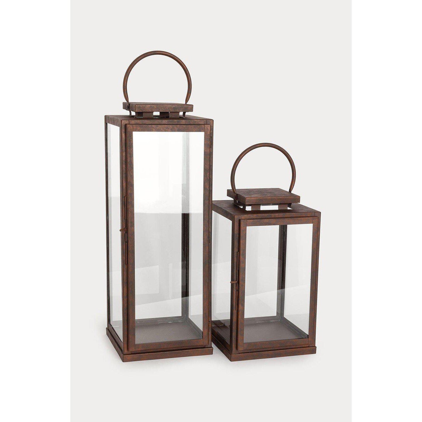 Lanterne rust 56 cm-Belysning-Lama-Hyttefeber