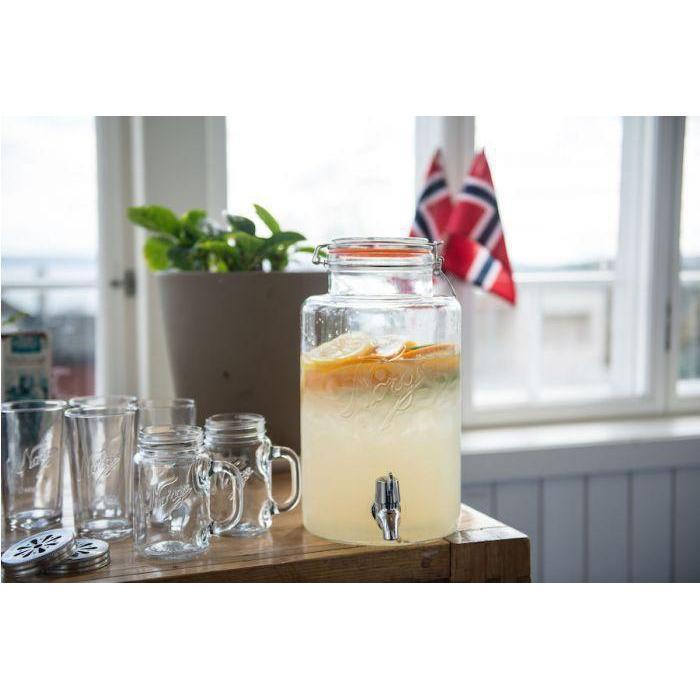 Kjøp Norgesglass drikkedispenser 6L - Kun 599,- hos Hyttefeber.no