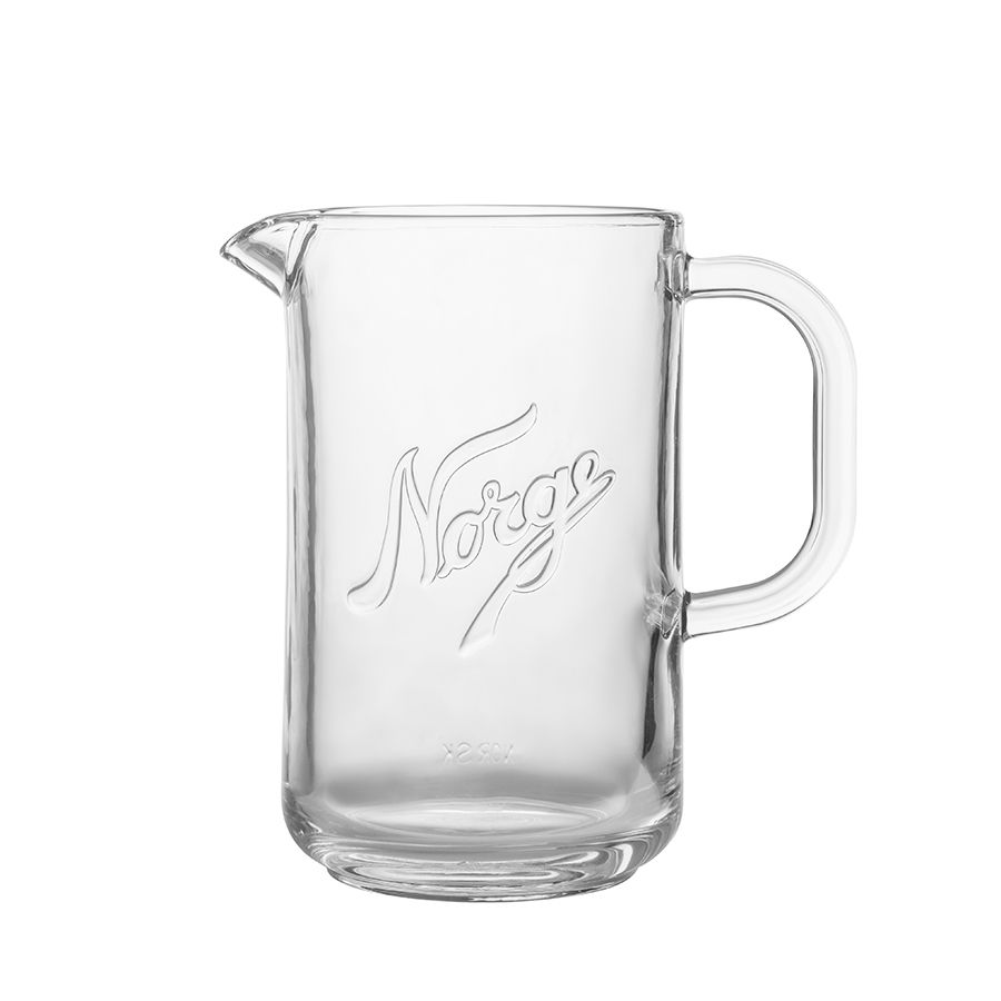 Nyhet! Norgesglasset Glassmugge 1.2l-Mugger og Vaser-Norgesglasset-Hyttefeber