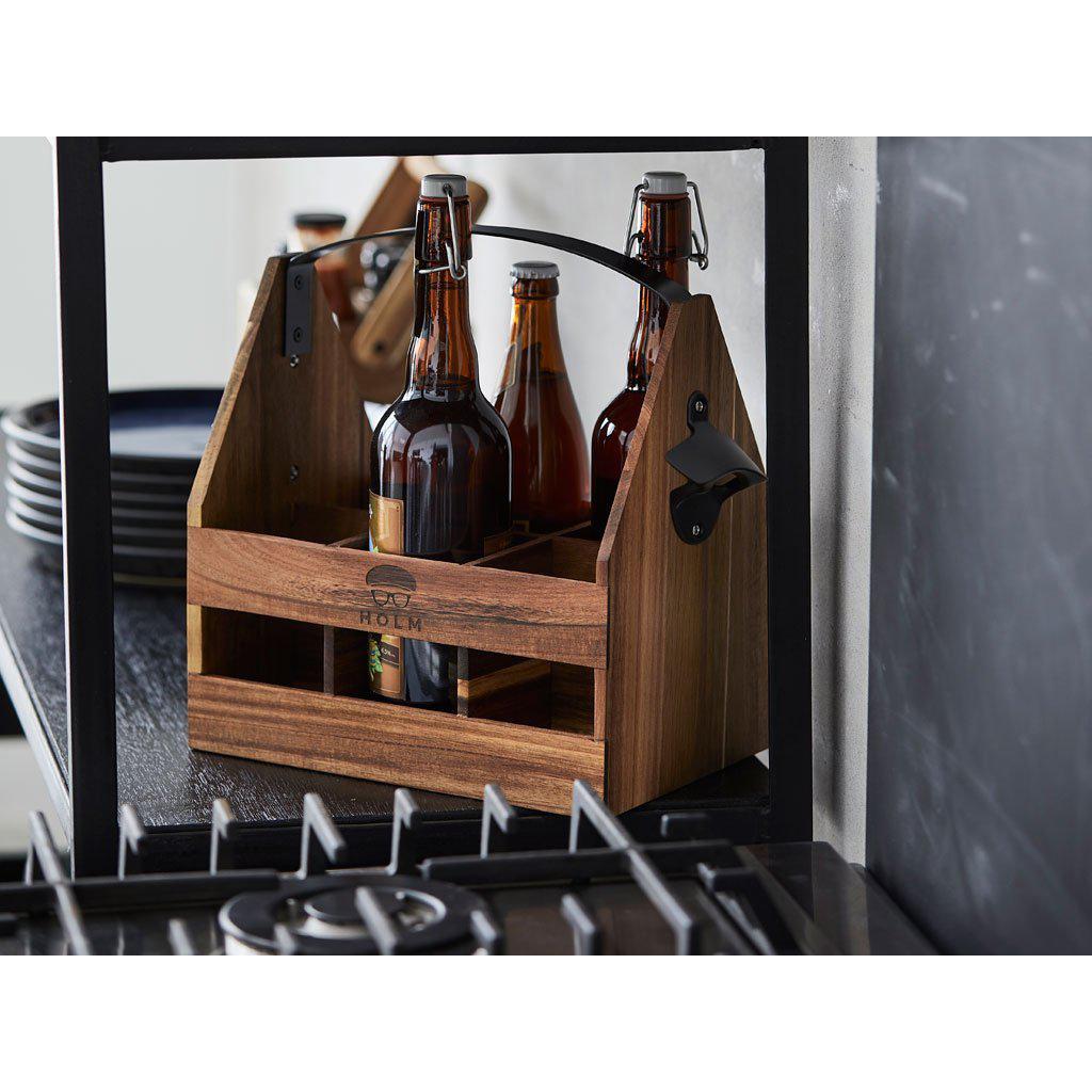 Ølkasse XL 30x18x30 cmAkasie-Oppbevaring-HOLM-Hyttefeber