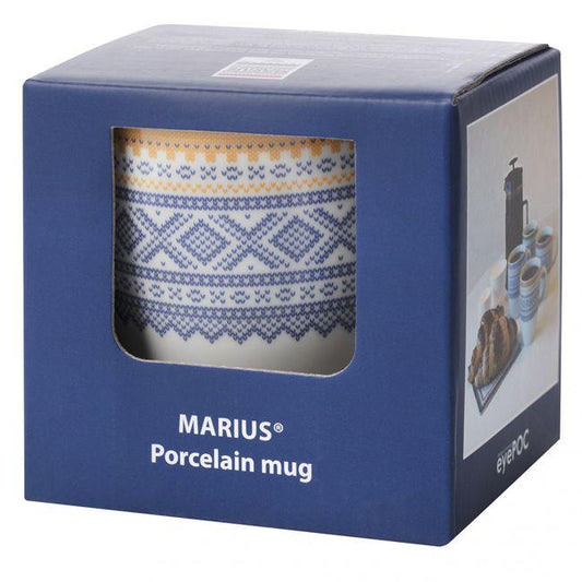 Porselenskrus Gul Marius 3dl-Kopper og Krus-Eyepoc-Hyttefeber
