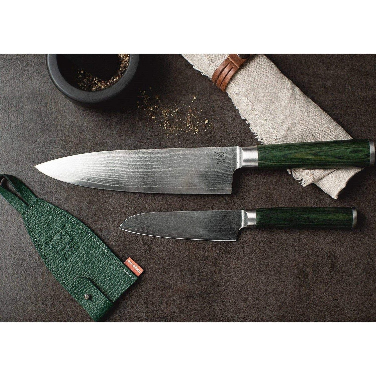 Smaragd Kokkekniv 19.5cm-Øyo-Hyttefeber
