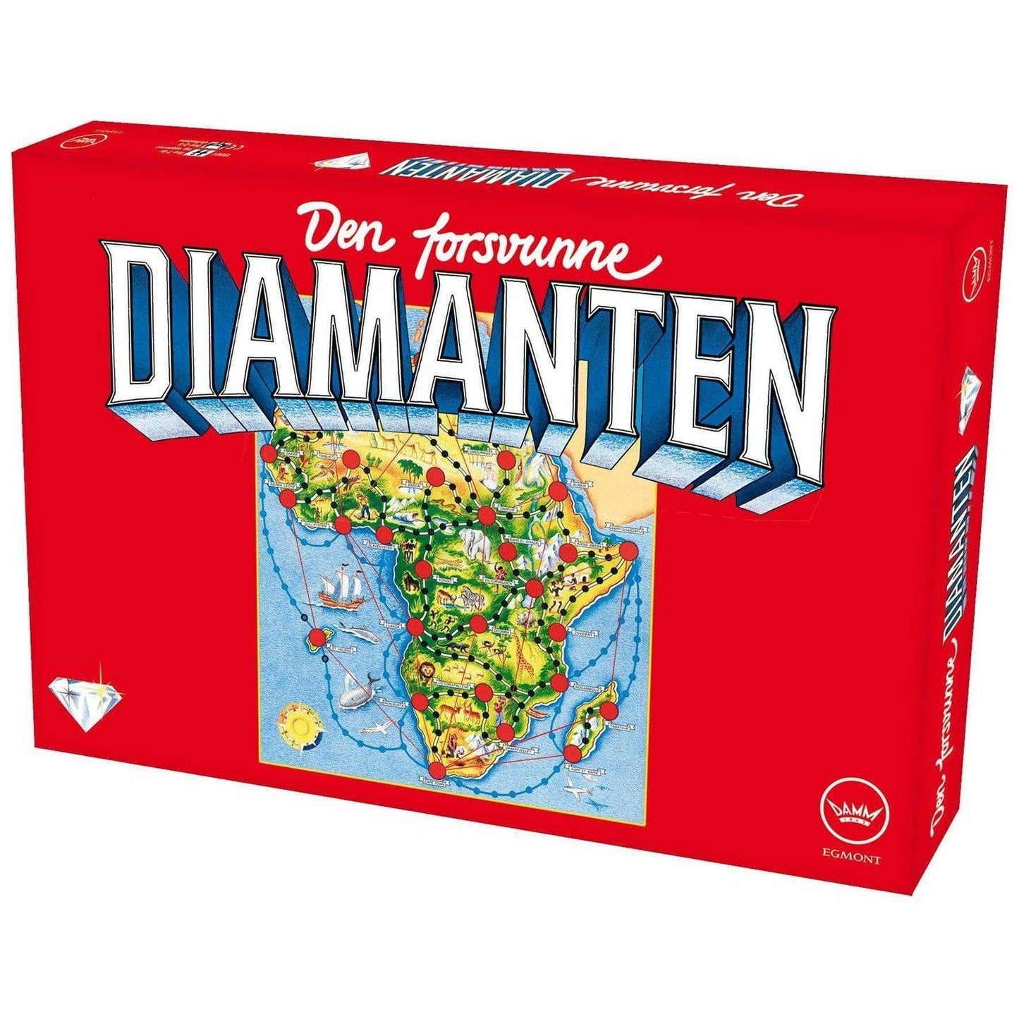 Spill: Den Forsvunne Diamanten-Spill og Aktiviteter-Egmont Damm-Hyttefeber